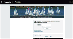 Desktop Screenshot of alumni.bowdoin.edu
