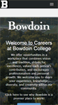 Mobile Screenshot of careers.bowdoin.edu