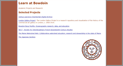 Desktop Screenshot of learn.bowdoin.edu