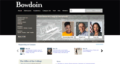 Desktop Screenshot of bowdoin.edu